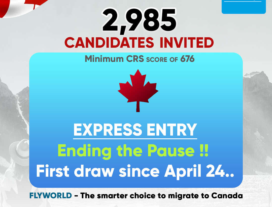 IRCC Invites 2,985 Express Entry Candidates After Month-Long Pause !!!
