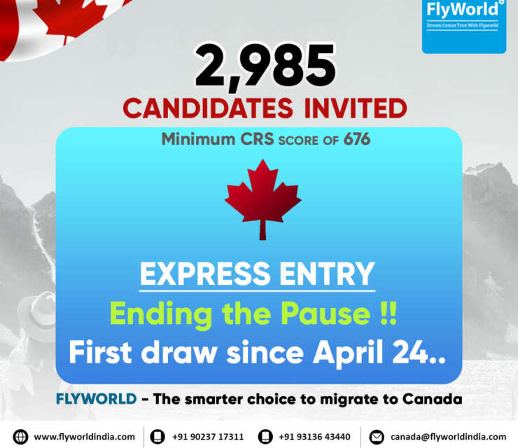 IRCC Invites 2,985 Express Entry Candidates After Month-Long Pause !!!