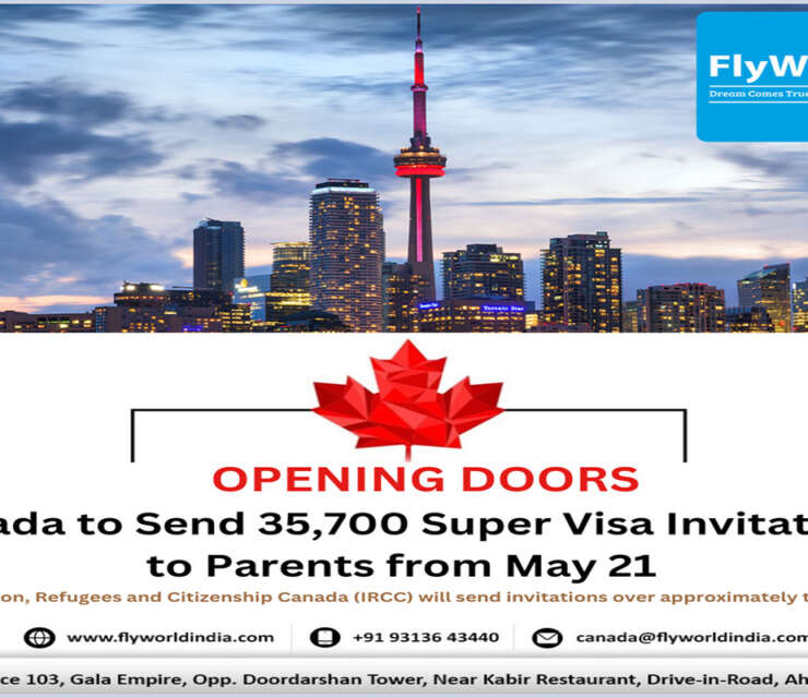 COUNTDOWN BEGINS: From May 21, Canada opens its doors to 35,700 eager sponsors to reunite with parents and grandparents !!